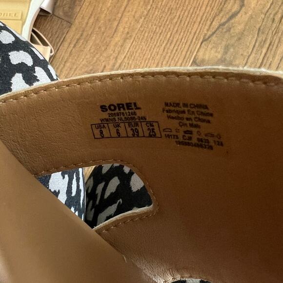 Sorel JOANIE IV ANKLE - Honest sandals Leather suede Sz8 - Picture 10 of 10